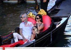Kourtney Kardashian i Travis Barker w Wenecji