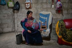 Tradycyjne tkanie ubrań w Meksyku