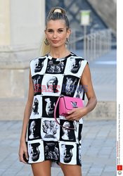 Goście na Tygodniu Mody w Paryżu - lato 2022