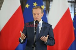 Konferencja prasowa Donalda Tuska w Sejmie
