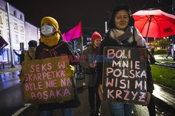 Demonstracje OSK w rocznicę wyroku TK w sprawie aborcji