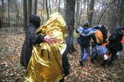 Uchodźcy na granicy polsko-białoruskiej