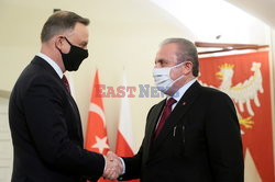 Przewodniczący Wielkiego Zgromadzenia Narodowego Turcji z wizytą w Polsce