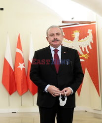 Przewodniczący Wielkiego Zgromadzenia Narodowego Turcji z wizytą w Polsce