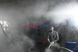Produkcja mydła laurowego w Aleppo