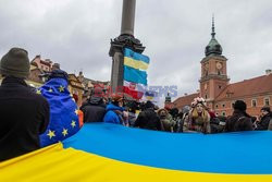 Światowe demonstracje wsparcia dla Ukrainy