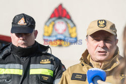 Sprzęt pożarniczy dla strażaków w Ukrainie