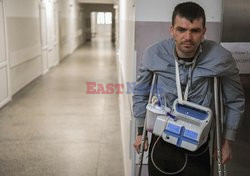 Wojna w Ukrainie - ranni żołnierze w szpitalach