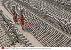 Produkcja cegieł w Bangladeszu