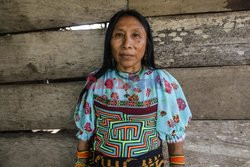 Kobiety z plemienia Guna Dule w Kolumbii