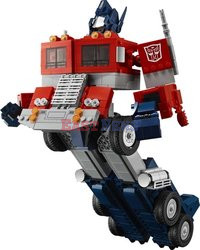 Optimus Prime z klocków lego