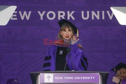 Taylor Swift na ceremonii ukończenia uniwersytetu