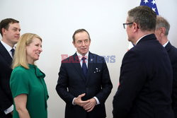 Prezes German Marshall Fund Heather Conley w Warszawie
