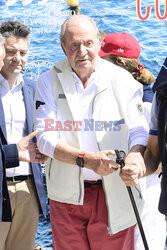 Król Juan Carlos na zawodach żeglarskich