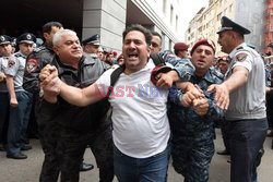 Protest opozycji w Armenii