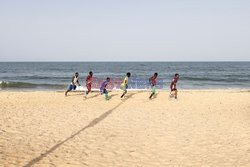 Amp futbol w Sierra Leone - AFP