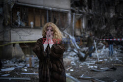 100 dni wojny na Ukrainie - AP