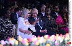 Książę Karol i księżna Kamila Tygodniu Mody w Rwandzie