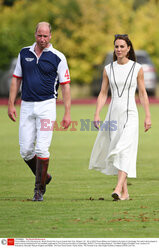 Książe William i księżna Kate na zawodach polo