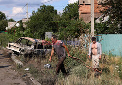 Wojna w Ukrainie - sytuacja w obwodzie donieckim