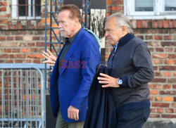 Arnold Schwarzenegger w Oświęcimiu