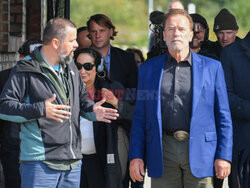 Arnold Schwarzenegger w Oświęcimiu