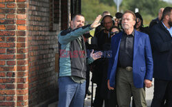 Arnold Schwarzenegger w Oświęcimiu