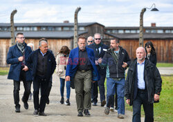 Arnold Schwarzenegger w Oświęcimiu