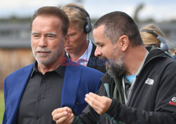 Arnold Schwarzenegger w Oświęcimiu