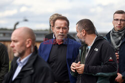 Arnold Schwarzenegger w Oświęcimiu