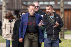 Arnold Schwarzenegger w Oświęcimiu