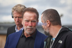 Arnold Schwarzenegger w Oświęcimiu