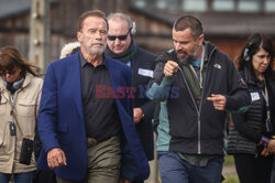 Arnold Schwarzenegger w Oświęcimiu