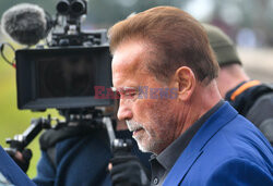 Arnold Schwarzenegger w Oświęcimiu
