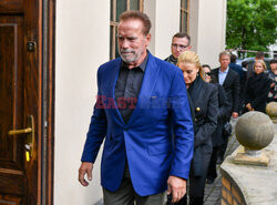 Arnold Schwarzenegger w Oświęcimiu