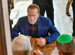 Arnold Schwarzenegger w Oświęcimiu