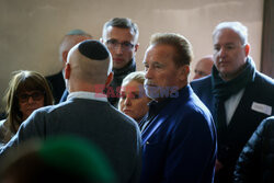 Arnold Schwarzenegger w Oświęcimiu