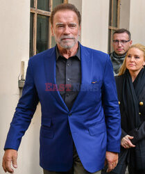 Arnold Schwarzenegger w Oświęcimiu