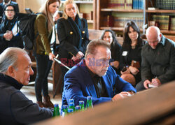 Arnold Schwarzenegger w Oświęcimiu