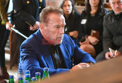 Arnold Schwarzenegger w Oświęcimiu