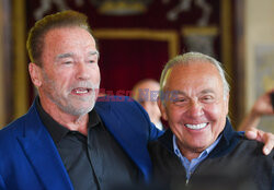Arnold Schwarzenegger w Oświęcimiu