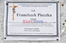 Pogrzeb Franciszka Pieczki