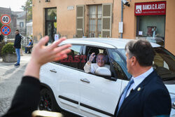 Papież z rodzinną wizytą w Asti