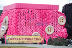 McDonald w Ustroniu ubrany na zimę