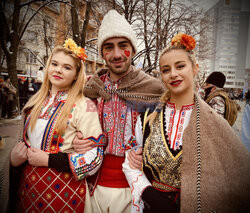 Parada Kukeri w Bułgarii