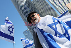 Izrael - protest przeciw radykalnym reformom