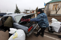 Pomoc humanitarna dla wsi w obwodzie charkowskim