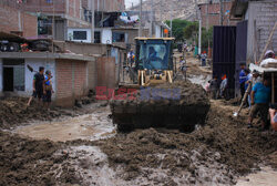 Skutki cyklonu Yaku w Peru