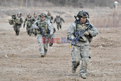 Wspólne ćwiczenia żołnierzy koreańskich i amerykańskich