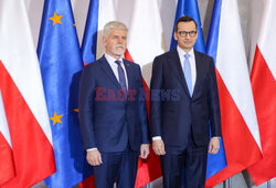 Wizyta prezydenta Czech w Polsce